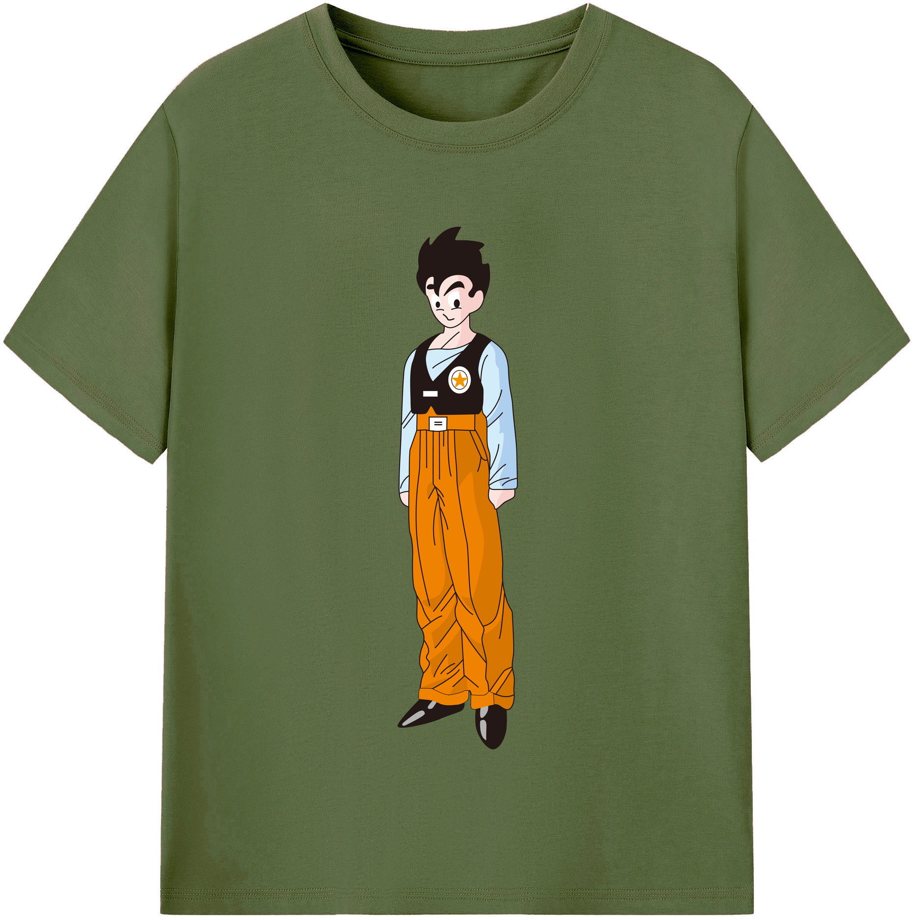 （画像用） ドラゴンボール DRAGON BALL 綿100％半袖Tシャツ（フロントプリント）